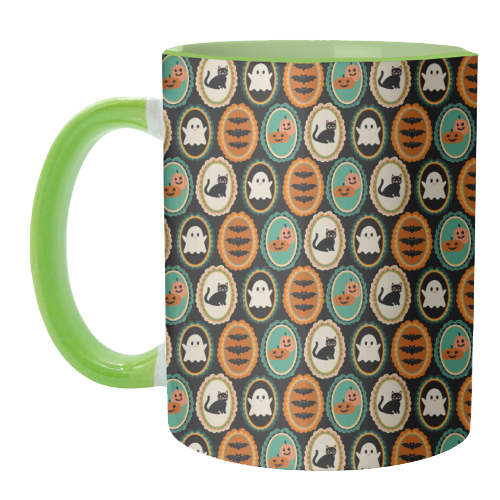 HALLOWEEN FRAMES - unique mug by PEARL & CLOVER