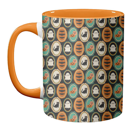 HALLOWEEN FRAMES - unique mug by PEARL & CLOVER