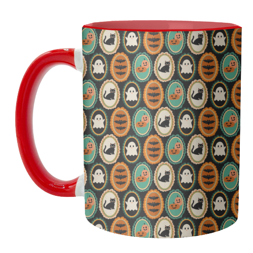 HALLOWEEN FRAMES - unique mug by PEARL & CLOVER