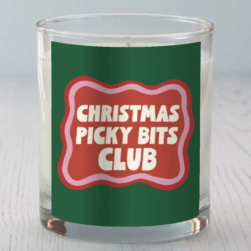 Christmas Picky Bits Club - scented candle by Giddy Kipper