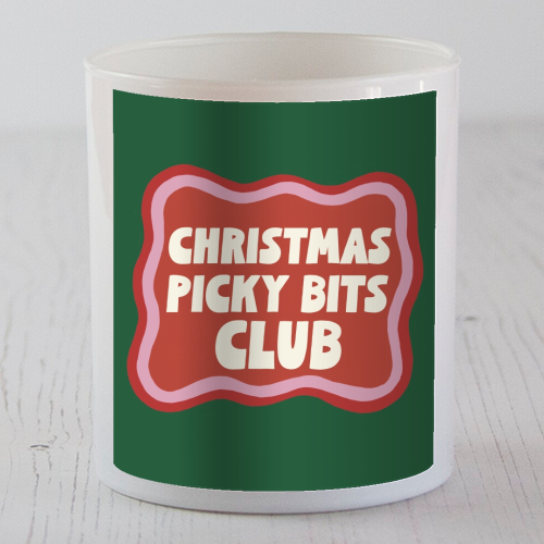 Christmas Picky Bits Club - scented candle by Giddy Kipper
