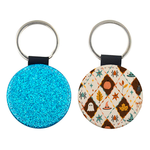 HARLEQUIN HALLLOWEEN - keyring by PEARL & CLOVER