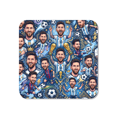 Lionel Messi Football Artwork - Magnet by haris kavalla