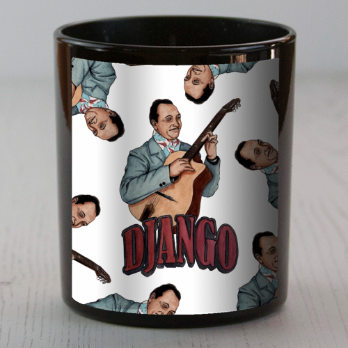 Django Reinhardt - scented candle by Daniel Cash