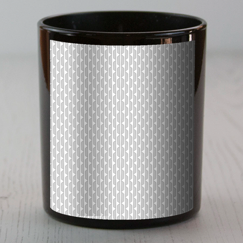 Grey Blocks - scented candle by Natalie North