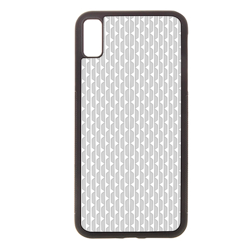 Grey Blocks - stylish phone case by Natalie North
