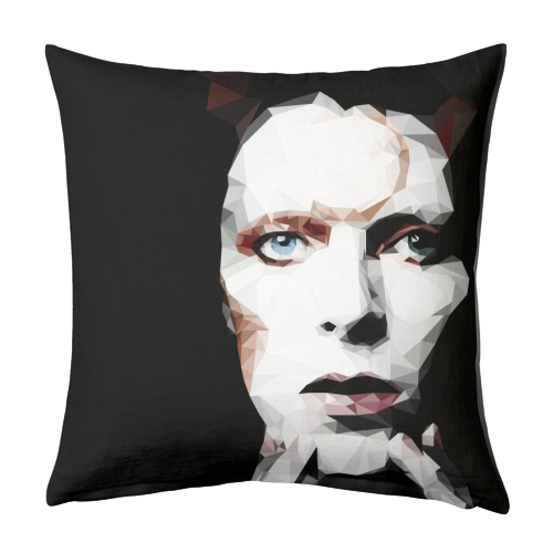 David Bowie - designed cushion by Natasha Troy