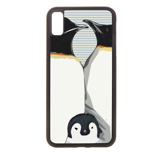 Penguin Hugs - Stylish phone case by Victoria Kortekaas