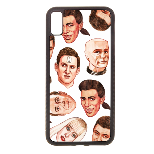 Faces of the Dwarf - Stylish phone case by Helen Green