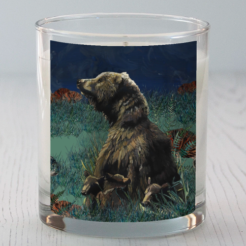 Moonlight Bear - scented candle by Louisa Heseltine