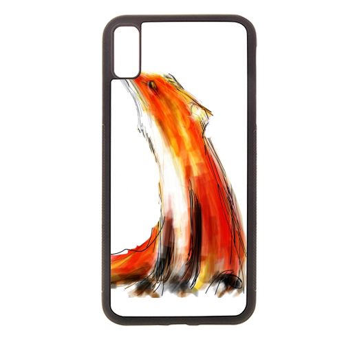 Wise Fox - stylish phone case by James Jefferson Peart