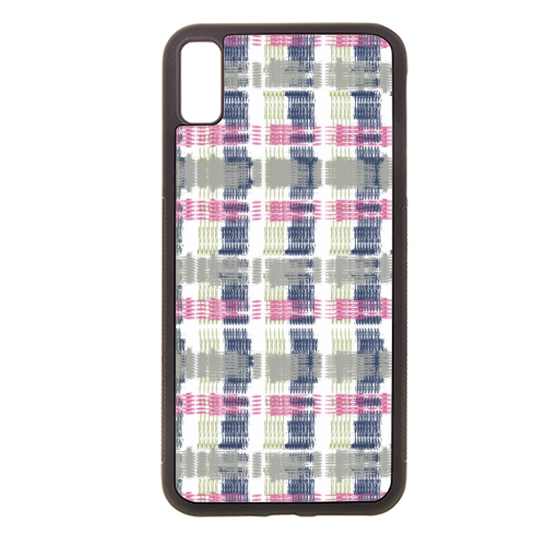 Check 2 - stylish phone case by Julia Barstow