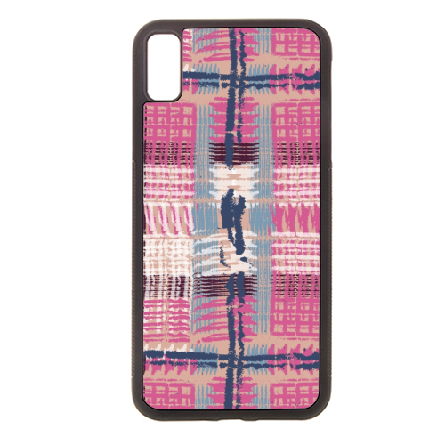 Check - stylish phone case by Julia Barstow