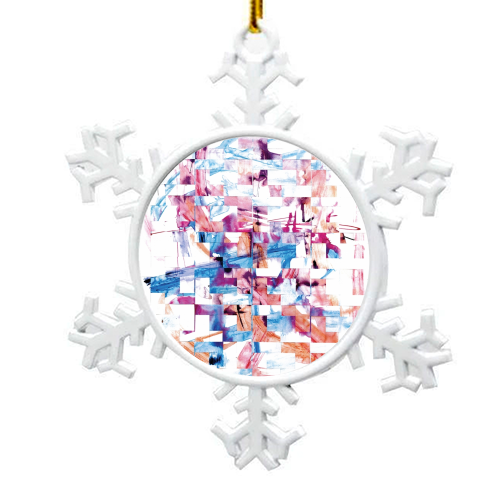 Rivelin - snowflake decoration by Julia Barstow