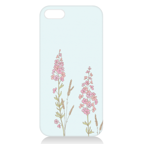 Flowers in Norway - unique phone case by Emma Margaret