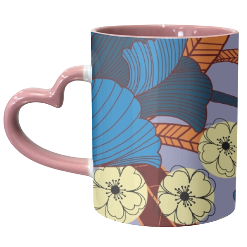 Groovy - unique mug by ainsley wilson