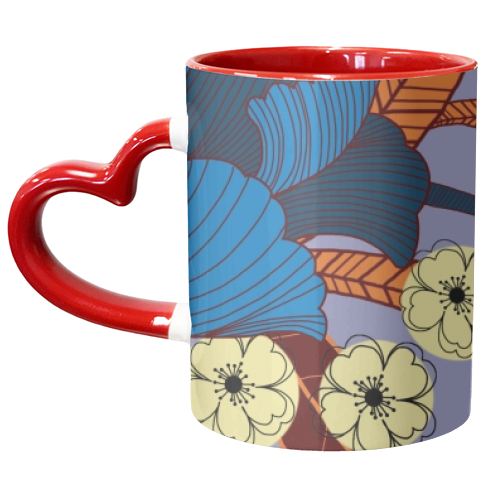 Groovy - unique mug by ainsley wilson