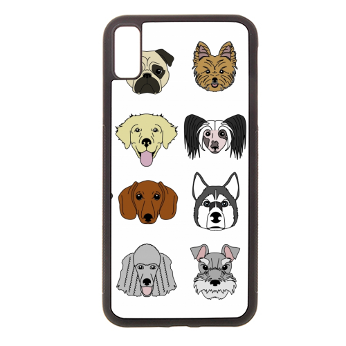 Dogs - Stylish phone case by Kitty & Rex Designs