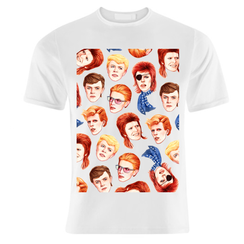 Fabulous Bowie - unique t shirt by Helen Green