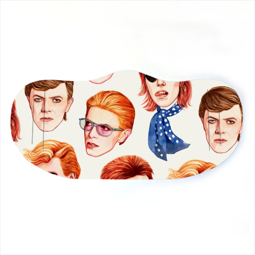 Fabulous Bowie - face cover mask by Helen Green