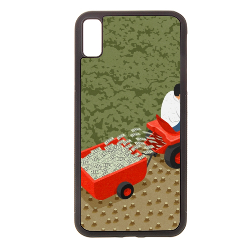 forest mower - Stylish phone case by John Holcroft