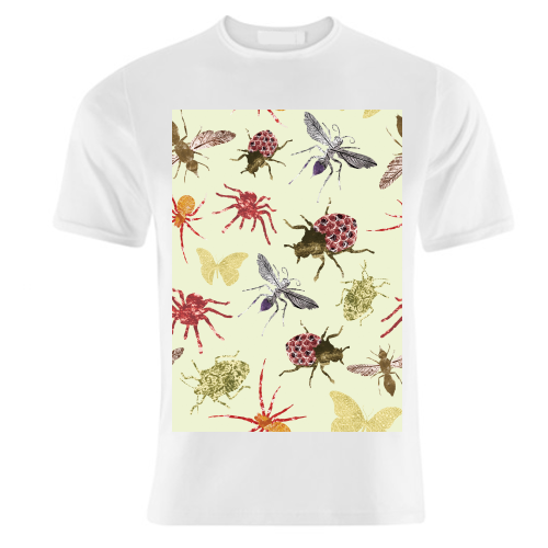 Insects - unique t shirt by Stag Prints
