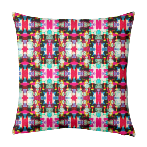 Party Print - designed cushion by Hannah Elizabeth Washbourne