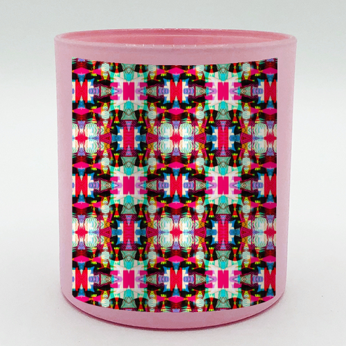 Party Print - scented candle by Hannah Elizabeth Washbourne