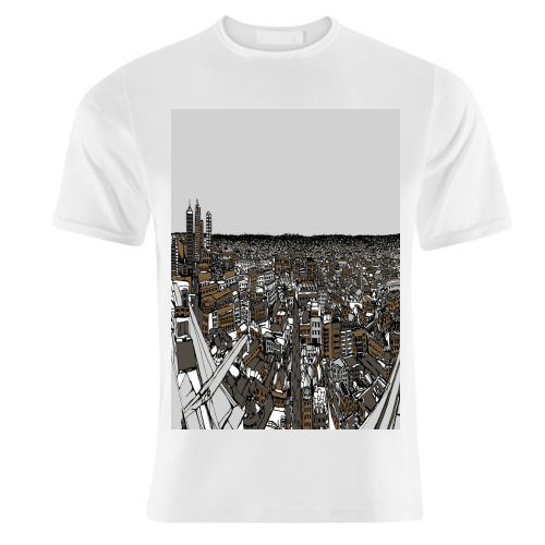Leeds City - unique t shirt by Lucy Banks