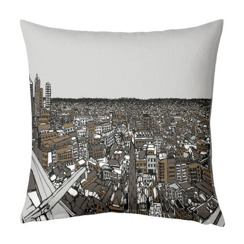 Leeds City - designed cushion by Lucy Banks