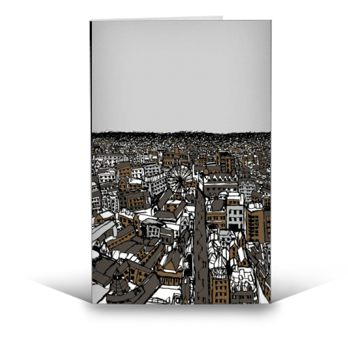 Leeds City - funny greeting card by Lucy Banks