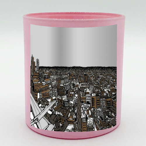 Leeds City - scented candle by Lucy Banks