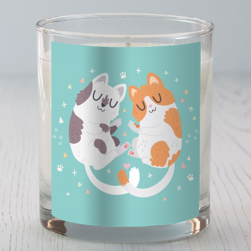 Kitty Cuddles - scented candle by Claire Stamper