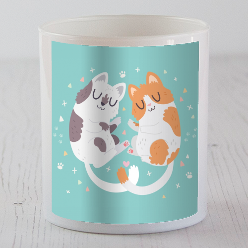 Kitty Cuddles - scented candle by Claire Stamper