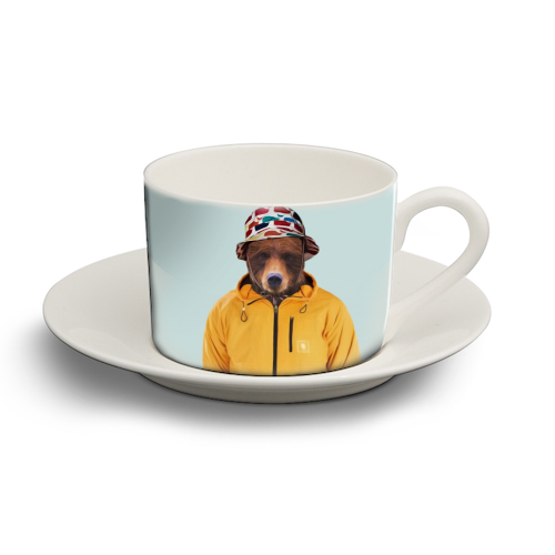 Polaroid n11 - personalised cup and saucer by Francesca Miele
