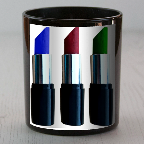 Lipsticks - scented candle by Sarah Westgarth