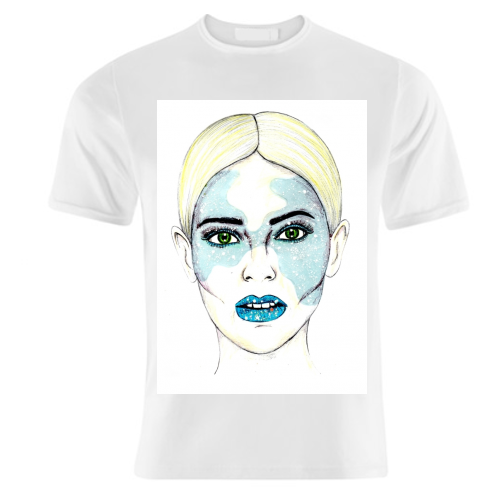 Starry Eyes - unique t shirt by Kayleigh Pill