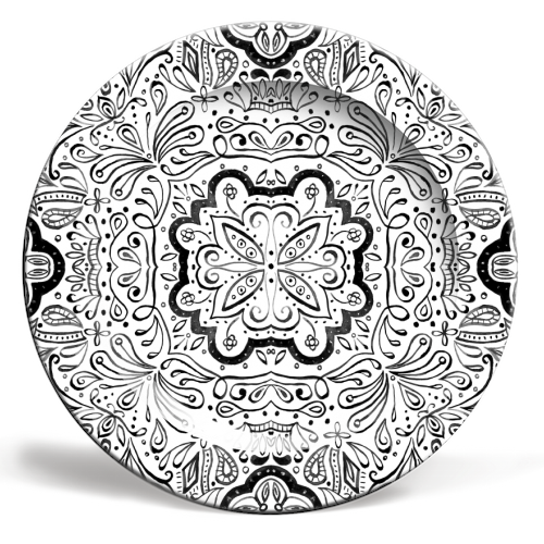ELODIE - ceramic dinner plate by Dizzywonders