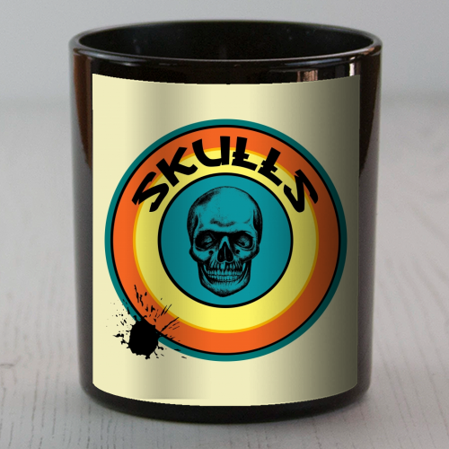 Skull love - scented candle by Shane Crampton