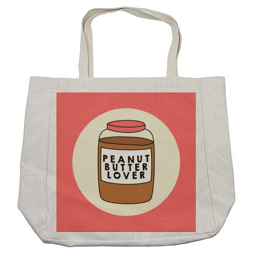 Peanut Butter Lover - cool beach bag by Stephanie Komen