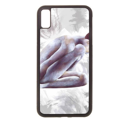 Kneeling Woman - Stylish phone case by Gemma & Katie Rowland