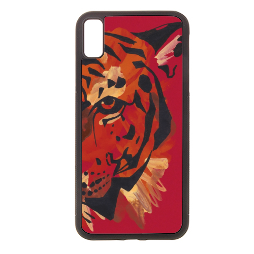Tiger - Stylish phone case by Loren Harrison