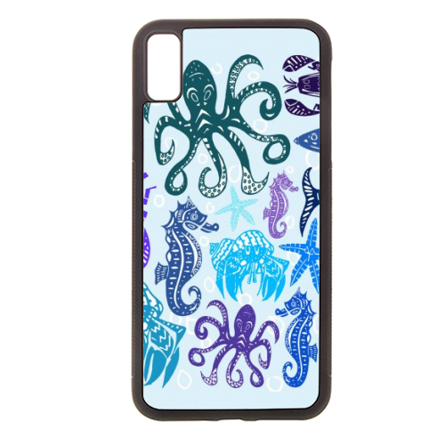 Meximals Under the Sea - stylish phone case by Claire Ferguson