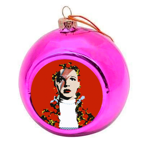The Prettiest Star - colourful christmas bauble by RoboticEwe