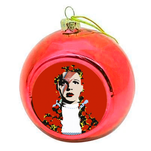 The Prettiest Star - colourful christmas bauble by RoboticEwe