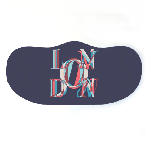 London - face cover mask by Fimbis