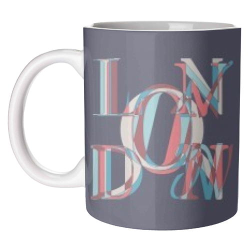 London - unique mug by Fimbis