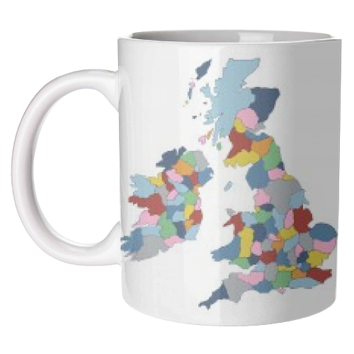 UK - unique mug by Emeline Tate