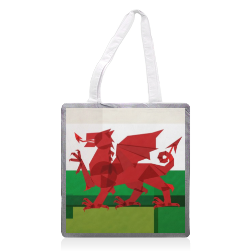 Wales - printed tote bag by Fimbis