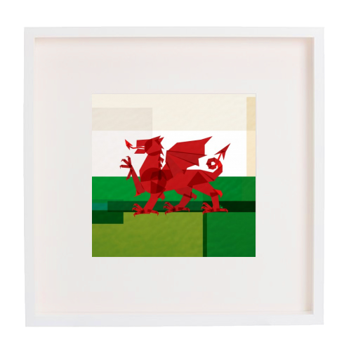Wales - framed poster print by Fimbis